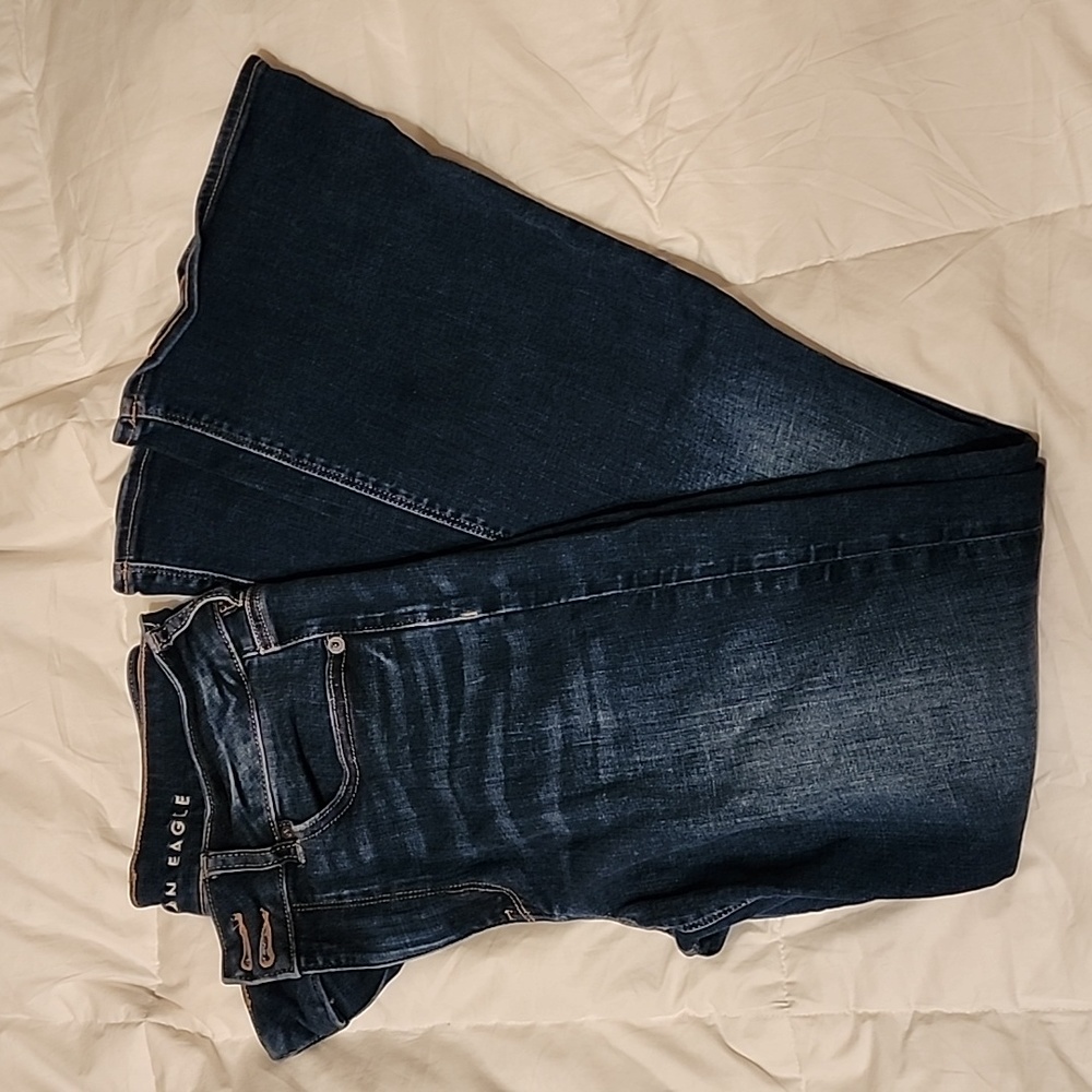 American eagle high rise artist flare